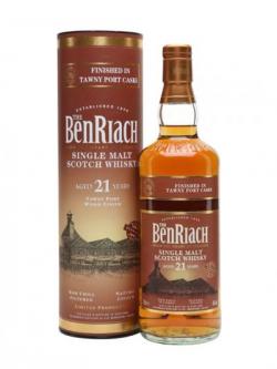 Benriach 21 Year Old / Tawny Port Finish Speyside Whisky