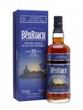 A bottle of BenRiach 22 Year Old / Moscatel Finish Speyside Whisky