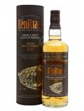 A bottle of Benriach Peated Cask Strength / Batch 1 Speyside Whisky