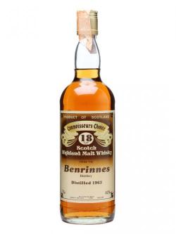 Benrinnes 1963 / 18 Year Old / Brown Label Speyside Whisky