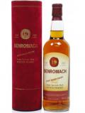 A bottle of Benromach Port Wood Finish 19 Year Old