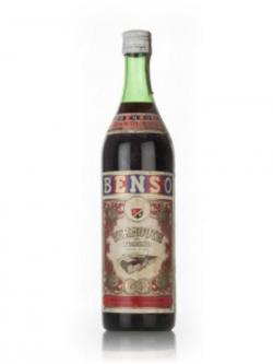 Benso Vermouth di Torino Rosso - 1960s