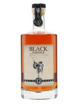 Black Saddle 12 Year Old Bourbon Kentucky Straight Bourbon Whiskey