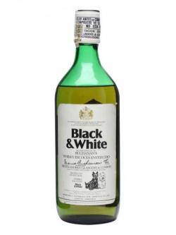 Black& White / Bot.1970s Blended Scotch Whisky