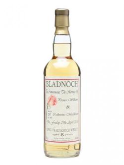 Bladnoch 8 Year Old / Royal Wedding Lowland Single Malt Scotch Whisky