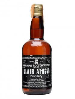 Blair Athol 1965 / 12 Year Old / Cadenhead's Highland Whisky