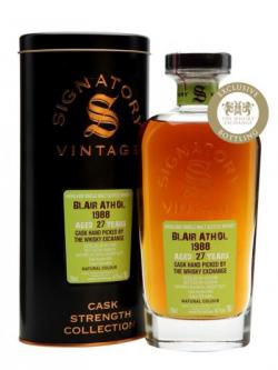 Blair Athol 1988 / 27 Year Old / Signatory / TWE Exclusive Highland Whisky