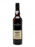 A bottle of Blandy's Harvest Malmsey 2008 Madeira