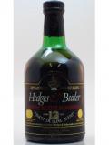 A bottle of Blended Whisky Hedges Butler 12 Year Old