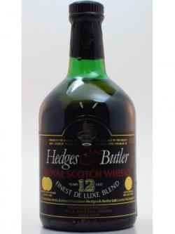 Blended Whisky Hedges Butler 12 Year Old