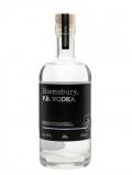 A bottle of Bloomsbury PB Vodka / Peated