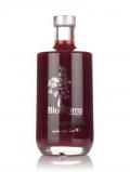 A bottle of Blossoms Pomegranate Syrup