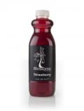 A bottle of Blossoms Strawberry Syrup 1l