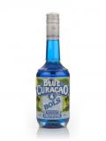 A bottle of Bols Blue Curaao - 1980s