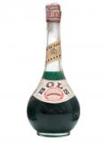 A bottle of Bols Creme de Menthe Liqueur / Bot.1950s