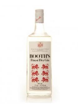 Booth’s Finest Dry Gin - 1970s