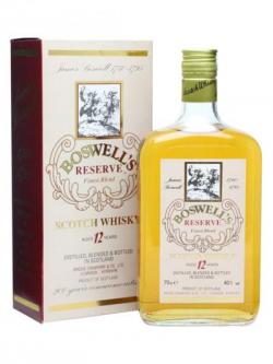 Boswell Reserve 12 Years Old / 200 Years Commemorative Blended Whisky