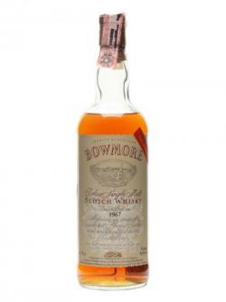 Bowmore 1967 / Bot.1980s Islay Single Malt Scotch Whisky