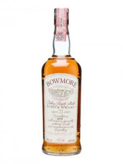 Bowmore 1974 / 21 Year Old Islay Single Malt Scotch Whisky