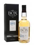 A bottle of Box Early Days 001 Swedish Single Malt Whisky