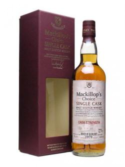 Braes of Glenlivet 1979 / Bot. May 2008 / Mackillop's Speyside Whisky