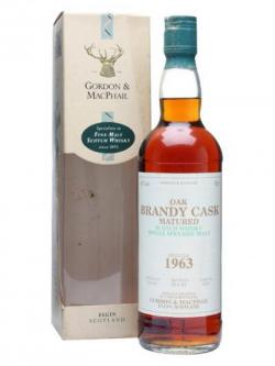 Brandy Cask 1963 / Cask #3241 Speyside Single Malt Scotch Whisky