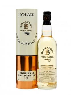 Brora 1981 / 20 Year Old / Signatory Highland Whisky