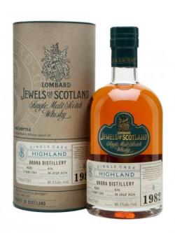 Brora 1982 / 32 Year Old / Jewels Of Scotland / Lombard Highland Whisky