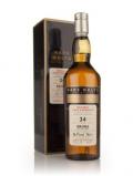 A bottle of Brora 24 Year Old 1977 - Rare Malts