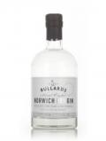 A bottle of Bullards Norwich Dry Gin