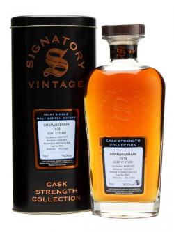 Bunnahabhain 1979 / 31 Year Old / Cask #9523 / Signatory Islay Whisky