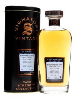 Bunnahabhain 1997 / 15 Year Old / Heavily Peated / Signatory Islay Whisky