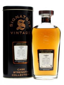 Cambus 1991 / 21 Year Old / Refill Butt #55886 Single Whisky