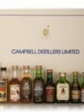 A bottle of Campbell Distillers Miniatures Set