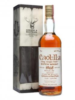 Caol Ila 1968 / Bot.1985 / Gordon& Macphail Islay Whisky