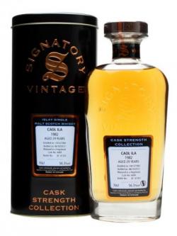 Caol Ila 1982 / 29 Year Old / Cask #6484 / Signatory Islay Whisky