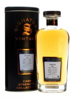 Caol Ila 1982 / 30 Year Old / Cask #6493 / Signatory Islay Whisky