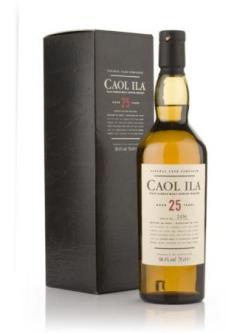 Caol Ila 25 Year Old Single Malt Scotch Whisky, Islay, Scotland