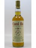 A bottle of Caol Ila Single Cask Malt Whisky 1984 24 Year Old