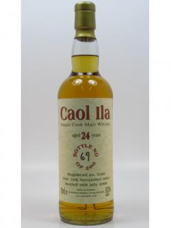 Buy Caol Ila Single Cask Malt Whisky 1984 24 Year Old Single Malt ...