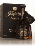 A bottle of Carlos I XO Imperial Brandy