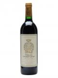 A bottle of Chateau Gruaud Larose 1993