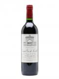 A bottle of Chateau Leoville-Las Cases 2000