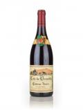 A bottle of Chateau Thivin Côte de Brouilly 2012