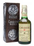 A bottle of Chequers Over 12 Years Old / Bot.1970s Blended Scotch Whisky