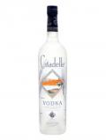 A bottle of Citadelle Vodka