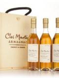 A bottle of Clos Martin Single Cepage Box Set (8 Year Old VSOP, 1986& 15 Year Old XO)