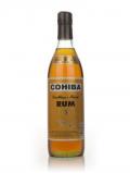 A bottle of Cohiba Black Rum 5 Years Old - 1980s