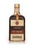 A bottle of Cointreau Crme de Cacao - 1960s