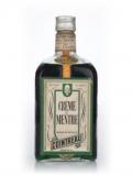 A bottle of Cointreau Crme de Menthe - 1960s